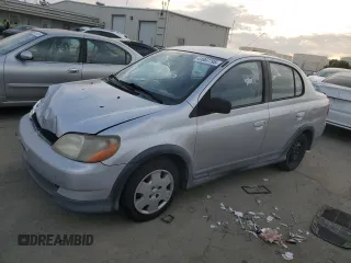 2001 Toyota ECHO with VIN JTDBT123210108280, listed as a Copart auction lot 41867795 with 250,255 mi miles and Salvage Title. Bid and sale history available at DreamBid. Image 1.