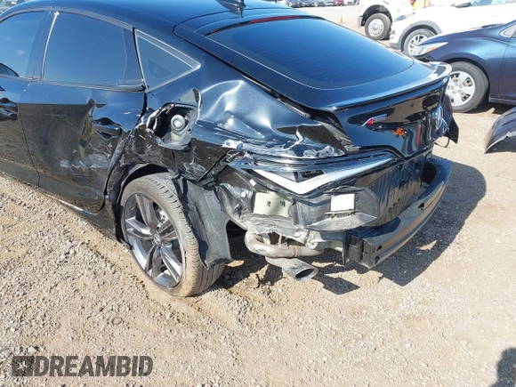 2024 Acura Integra w/A-Spec Package with VIN 19UDE4H39RA027635, listed as a IAAI auction lot 42304277 with 18,493 mi miles and . Bid and sale history available at DreamBid. Image 6.