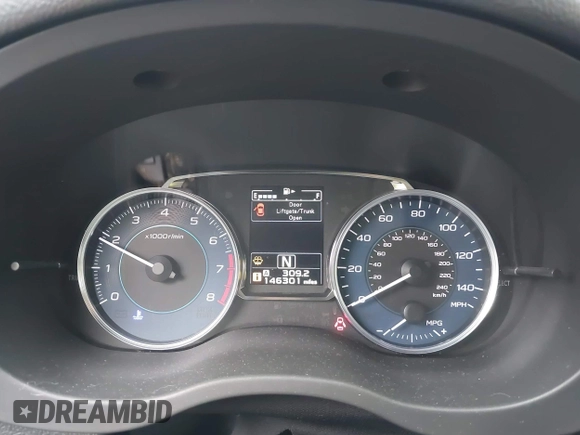 2016 Subaru Crosstrek Limited with VIN JF2GPALC5GH278329, listed as a IAAI auction lot 42493341 with 146,301 mi miles and . Bid and sale history available at DreamBid. Image 7.