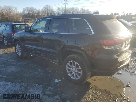 2022 Jeep Grand Cherokee WK Laredo X with VIN 1C4RJFAGXNC119635, listed as a Copart auction lot 75948994 with 0 mi miles and Salvage Title. Bid and sale history available at carsss.com. Image 2.