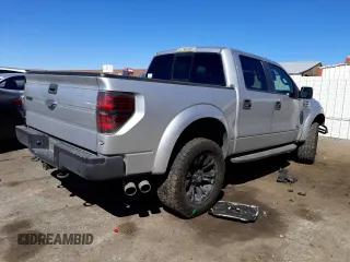 2014 Ford F-150 SVT Raptor with VIN 1FTFW1R67EFC35912, listed as a Copart auction lot 46139684 with 187,454 mi miles and Salvage Title. Bid and sale history available at carsss.com. Image 3.
