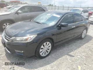 2013 Honda Accord Touring z VIN 1HGCR3F9XDA029288, wystawiony jako Copart lot #56498335 z przebiegiem 130 206 mil mil oraz Szkoda całkowita • Salvage title. Historia ofert i sprzedaży dostępna na DreamBid. Obrazek 1.