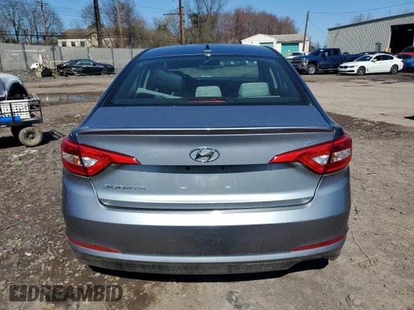 2017 Hyundai Sonata Sport with VIN 5NPE34AF3HH507657, listed as a Copart auction lot 50701345 with Not Provided miles and Salvage Title. Bid and sale history available at DreamBid. Image 6.