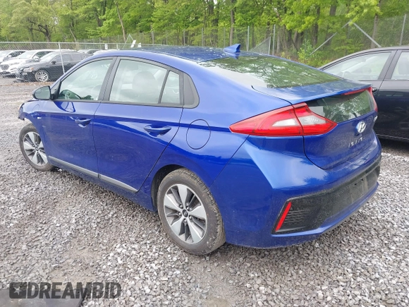 2019 Hyundai Ioniq z VIN KMHC65LD1KU159740, wystawiony jako IAAI lot #42321308 z przebiegiem 41 144 mil mil oraz . Historia ofert i sprzedaży dostępna na DreamBid. Obrazek 3.