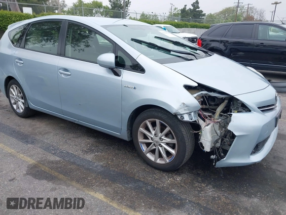 2013 Toyota Prius Two with VIN JTDZN3EU2D3191026, listed as a IAAI auction lot 42129523 with 210,009 mi miles and . Bid and sale history available at carsss.com. Image 1.