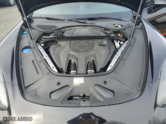2023 Porsche Panamera S with VIN WP0AB2A70PL130052, listed as a Copart auction lot 46674545 with 12,615 mi miles and Salvage Title. Bid and sale history available at carsss.com. Image 11.