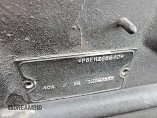1956 Ford Thunderbird with VIN P6FH266640, listed as a Copart auction lot 76715884 with 12,494 mi miles and Salvage Title. Bid and sale history available at DreamBid. Image 12.