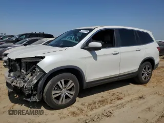 2016 Honda Pilot EX-L с VIN 5FNYF5H58GB037730, выставлен на аукционе Copart как лот 59152085 с пробегом 87 729 миль миль и Списание • Salvage title. История ставок и продаж доступна на DreamBid. Изображение 1.