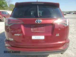 2018 Toyota RAV4 LE with VIN 2T3BFREV7JW777434, listed as a Copart auction lot 52180845 with 112,431 mi miles and Salvage Title. Bid and sale history available at carsss.com. Image 6.