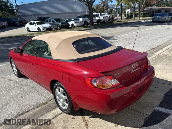 2003 Toyota Solara SE with VIN 2T1FF28P93C885704, listed as a Copart auction lot 83369894 with 89,394 mi miles and Clean Title. Bid and sale history available at carsss.com. Image 3.