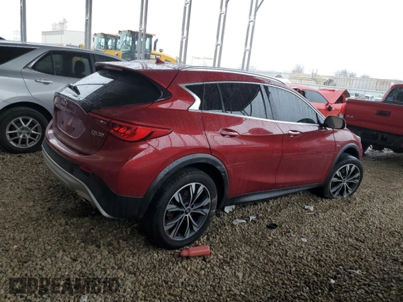 2018 Infiniti QX30 Premium with VIN SJKCH5CR7JA061030, listed as a Copart auction lot 86605824 with 94,717 mi miles and Clean title. Bid and sale history available at DreamBid. Image 3.