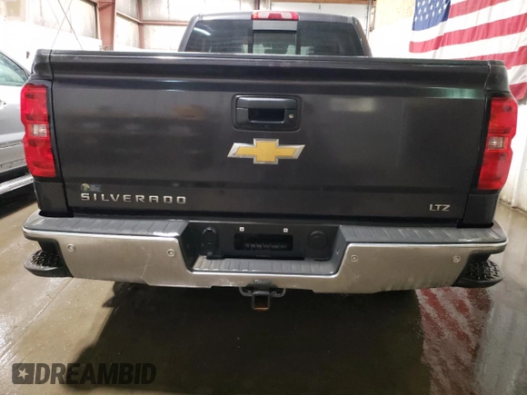 2014 Chevrolet Silverado 1500 LTZ with VIN 1GCVKSEC0EZ377719, listed as a Copart auction lot 52186575 with 62,580 mi miles and Salvage Title. Bid and sale history available at DreamBid. Image 6.