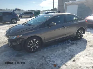 2014 Honda Civic Sedan EX with VIN 19XFB2F85EE269476, listed as a Copart auction lot 41582925 with 88,737 mi miles and Salvage Title. Bid and sale history available at carsss.com. Image 1.
