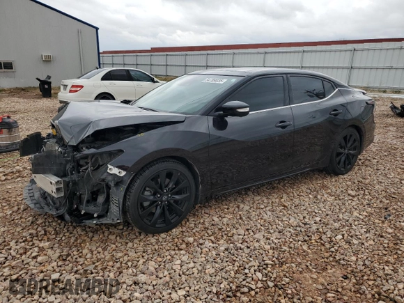 2023 Nissan Maxima SR with VIN 1N4AA6EV3PC502881, listed as a Copart auction lot 54789035 with 41,416 mi miles and Salvage title. Bid and sale history available at DreamBid. Image 1.