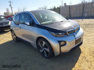 2014 BMW i3 with VIN WBY1Z4C54EVX62717, listed as a IAAI auction lot 41651827 with 86,055 mi miles. Bid and sale history available at carsss.com. Image 1.