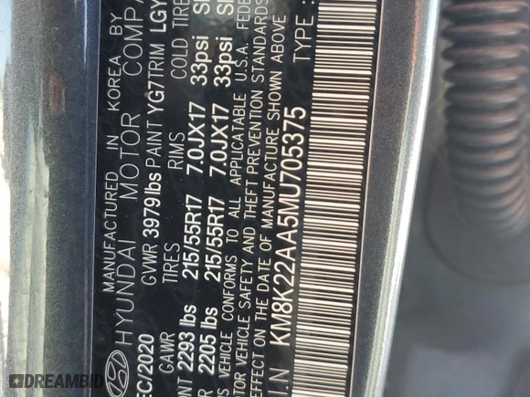 2021 Hyundai Kona SEL with VIN KM8K22AA5MU705375, listed as a Copart auction lot 82861864 with 13,855 mi miles and Non Repairable. Bid and sale history available at carsss.com. Image 15.