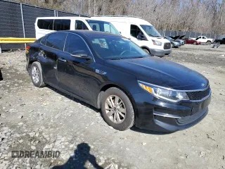 2017 Kia Optima LX with VIN KNAGT4L38H5154177, listed as a Copart auction lot 46681585 with 72,075 mi miles and Salvage Title. Bid and sale history available at carsss.com. Image 4.