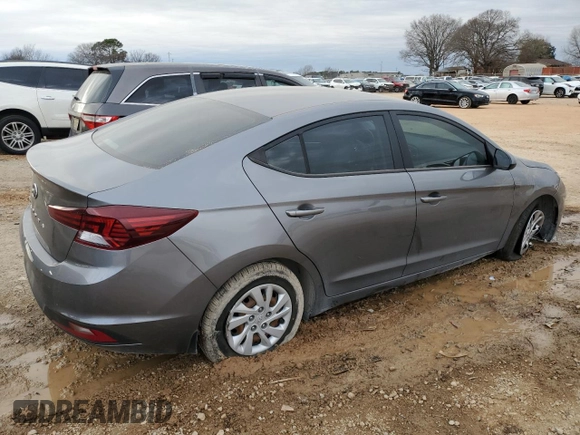 2019 Hyundai Elantra SE with VIN 5NPD74LFXKH489078, listed as a Copart auction lot 48174455 with 114,627 mi miles and Salvage Title. Bid and sale history available at DreamBid. Image 3.