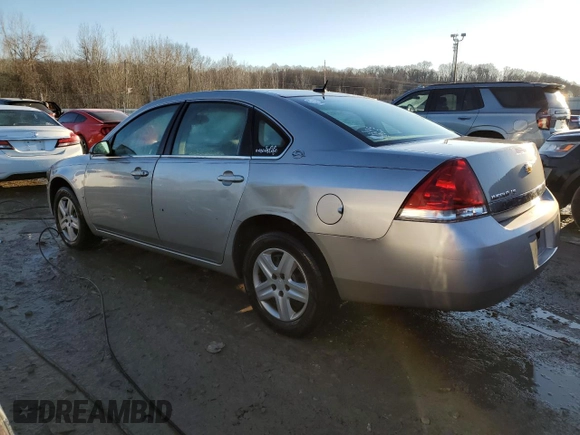 2008 Chevrolet Impala LS with VIN 2G1WB58N989195656, listed as a Copart auction lot 42233925 with 186,117 mi miles and Non Repairable. Bid and sale history available at DreamBid. Image 2.