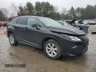 2017 Lexus RX 350 with VIN 2T2BZMCA3HC094592, listed as a Copart auction lot 52044205 with 113,217 mi miles and Salvage Title. Bid and sale history available at DreamBid. Image 4.