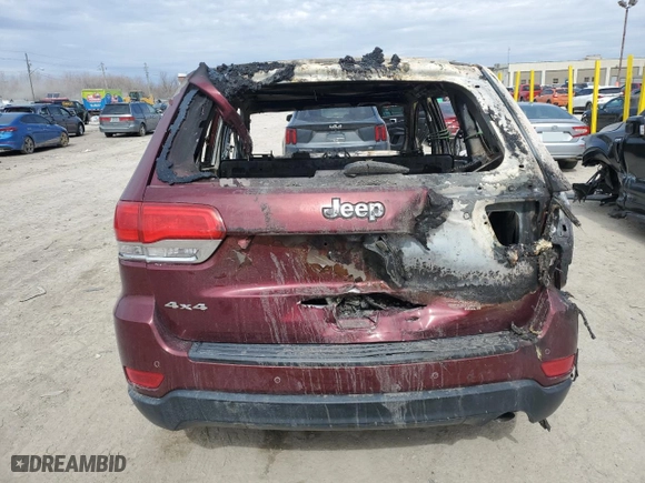 2018 Jeep Grand Cherokee Laredo E with VIN 1C4RJFAG6JC234985, listed as a Copart auction lot 47606145 with 0 mi miles and Non Repairable. Bid and sale history available at carsss.com. Image 6.