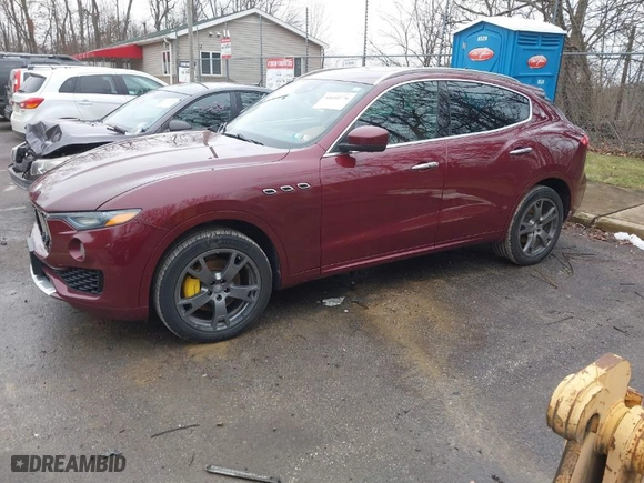 2017 Maserati Levante with VIN ZN661XUL4HX245681, listed as a IAAI auction lot 41641776 with 79,775 mi miles. Bid and sale history available at carsss.com. Image 2.