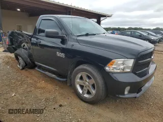 2015 Ram 1500 Express with VIN 3C6JR6AGXFG687427, listed as a Copart auction lot 71589164 with 116,581 mi miles and Salvage title. Bid and sale history available at DreamBid. Image 4.