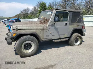 2001 Jeep Wrangler Sport with VIN 1J4FA49S01P327181, listed as a Copart auction lot 66041855 with 225,060 mi miles and Clean title. Bid and sale history available at DreamBid. Image 1.