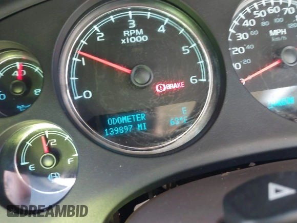 2013 Chevrolet Tahoe LT with VIN 1GNSCBE07DR256584, listed as a IAAI auction lot 39068684 with 139,897 mi miles and . Bid and sale history available at DreamBid. Image 7.