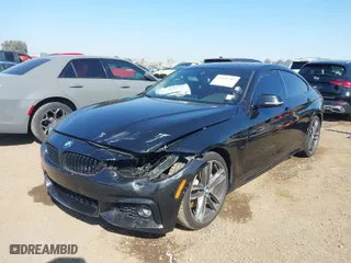 2019 BMW 4 Series 430i with VIN WBA4J1C56KBM13749, listed as a IAAI auction lot 41849287 with 54,607 mi miles. Bid and sale history available at carsss.com. Image 6.