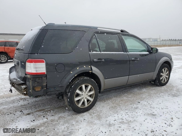 2008 Ford Taurus X SEL with VIN 1FMDK02W48GA18934, listed as a Copart auction lot 88786975 with 144,442 mi miles and Salvage Title. Bid and sale history available at carsss.com. Image 3.