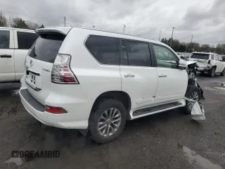 2015 Lexus GX 460 Luxury with VIN JTJJM7FX6F5101980, listed as a Copart auction lot 48760595 with 136,240 mi miles and Salvage title. Bid and sale history available at DreamBid. Image 3.