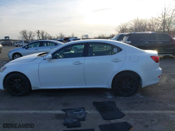 2013 Lexus IS 250 with VIN JTHCF5C27D5063030, listed as a IAAI auction lot 41475197 with 120,501 mi miles. Bid and sale history available at carsss.com. Image 14.