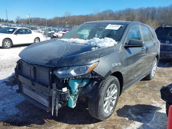 2020 Chevrolet Equinox LS with VIN 2GNAXHEV0L6118765, listed as a IAAI auction lot 41511394 with 82,088 mi miles. Bid and sale history available at carsss.com. Image 17.