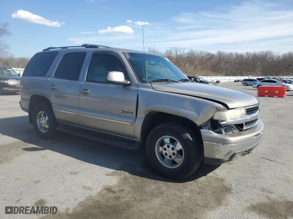 2001 Chevrolet Tahoe LS with VIN 1GNEK13T31J121958, listed as a Copart auction lot 50595085 with 250,364 mi miles and Salvage Title. Bid and sale history available at carsss.com. Image 4.