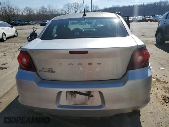 2011 Dodge Avenger Express with VIN 1B3BD4FB3BN508094, listed as a Copart auction lot 44526345 with 208,016 mi miles and Salvage Title. Bid and sale history available at DreamBid. Image 6.
