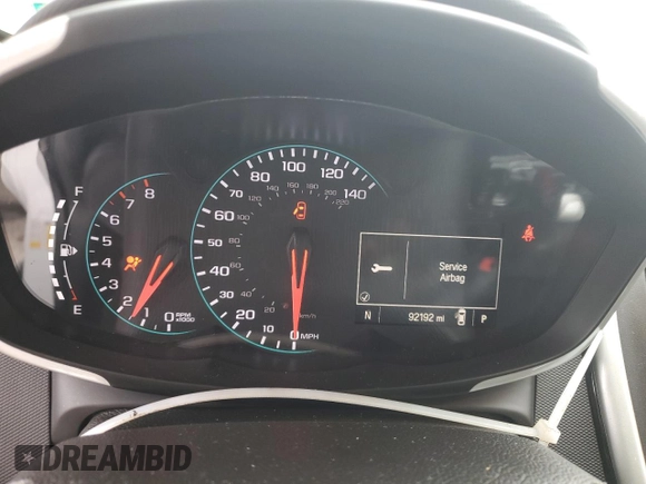2018 Chevrolet Sonic LT z VIN 1G1JD6SB8J4112882, wystawiony jako Copart lot #50329714 z przebiegiem 92 192 mil mil oraz Szkoda całkowita • Salvage title. Historia ofert i sprzedaży dostępna na DreamBid. Obrazek 9.
