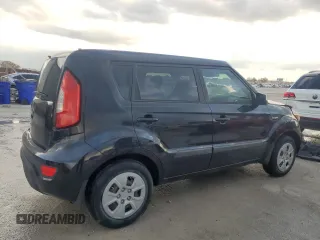 2013 Kia Soul with VIN KNDJT2A52D7535555, listed as a Copart auction lot 85111924 with 73,362 mi miles and Salvage Title. Bid and sale history available at carsss.com. Image 3.
