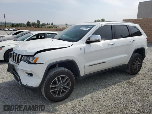 2020 Jeep Grand Cherokee Limited with VIN 1C4RJFBG8LC409139, listed as a Copart auction lot 58436655 with 69,895 mi miles and Salvage title. Bid and sale history available at DreamBid. Image 1.