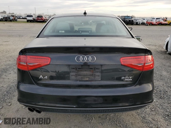 2014 Audi A4 Premium with VIN WAUBFAFL9EN034654, listed as a Copart auction lot 47323195 with 85,765 mi miles and Salvage Title. Bid and sale history available at carsss.com. Image 6.
