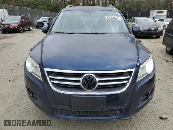 2011 Volkswagen Tiguan SE with VIN WVGBV7AX8BW523969, listed as a Copart auction lot 52463575 with 142,209 mi miles and Clean Title. Bid and sale history available at DreamBid. Image 5.