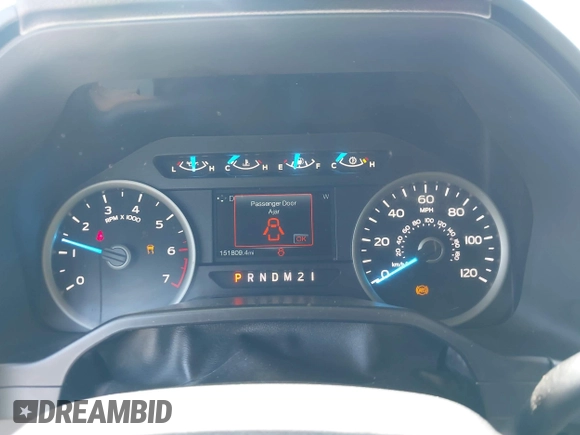 2015 Ford F-150 XL with VIN 1FTEW1CG9FKE02714, listed as a IAAI auction lot 42006913 with 151,809 mi miles. Bid and sale history available at carsss.com. Image 7.