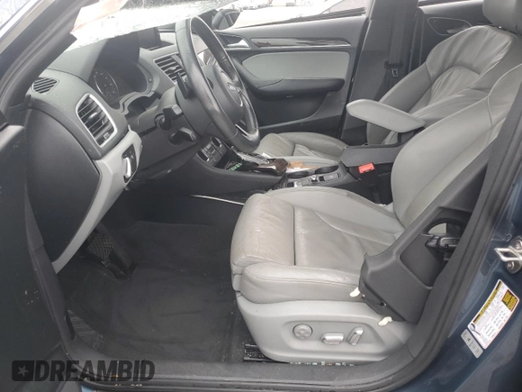 2018 Audi Q3 Premium Plus with VIN WA1HCCFS2JR007320, listed as a Copart auction lot 50150175 with 70,096 mi miles and Salvage Title. Bid and sale history available at carsss.com. Image 7.