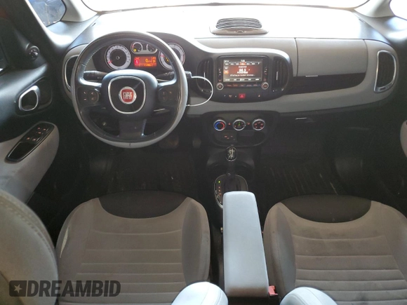 2014 FIAT 500L Easy with VIN ZFBCFABH0EZ021943, listed as a Copart auction lot 65537584 with 111,358 mi miles and Salvage Title. Bid and sale history available at carsss.com. Image 8.