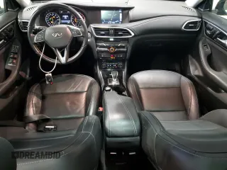 2017 Infiniti QX30 Luxury with VIN SJKCH5CR2HA030567, listed as a Copart auction lot 58141504 with 46,106 mi miles and Salvage Title. Bid and sale history available at carsss.com. Image 8.