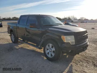2010 Ford F-150 XL with VIN 1FTFW1EV7AKE31704, listed as a Copart auction lot 87931945 with 327,596 mi miles and Salvage Title. Bid and sale history available at carsss.com. Image 4.