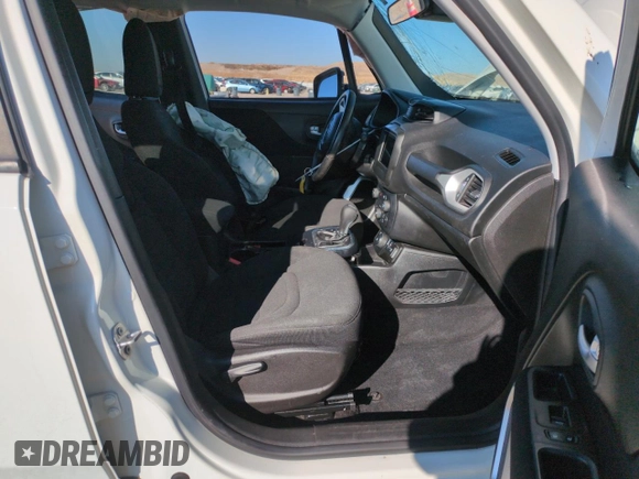 2018 Jeep Renegade Latitude with VIN ZACCJBBB0JPH11875, listed as a Copart auction lot 46358685 with 50,819 mi miles and Salvage title. Bid and sale history available at DreamBid. Image 7.