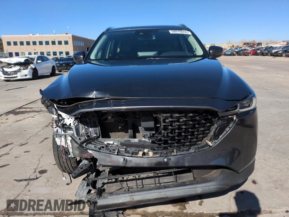 2022 Mazda CX-5 2.5 S Premium Package with VIN JM3KFBDM8N0607732, listed as a Copart auction lot 50915055 with 42,750 mi miles and Salvage Title. Bid and sale history available at carsss.com. Image 5.