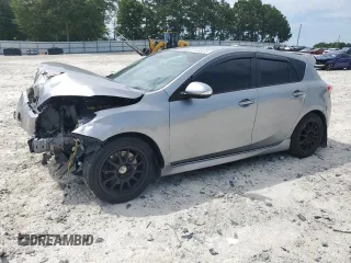 2012 Mazda 3 Mazdaspeed3 Touring with VIN JM1BL1L35C1515991, listed as a Copart auction lot 61588875 with 135,081 mi miles and Salvage title. Bid and sale history available at DreamBid. Image 1.