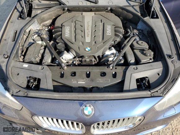 2011 BMW 5 Series Gran Turismo 550i xDrive with VIN WBASP4C53BC341880, listed as a Copart auction lot 75680994 with 124,070 mi miles and Clean Title. Bid and sale history available at carsss.com. Image 11.